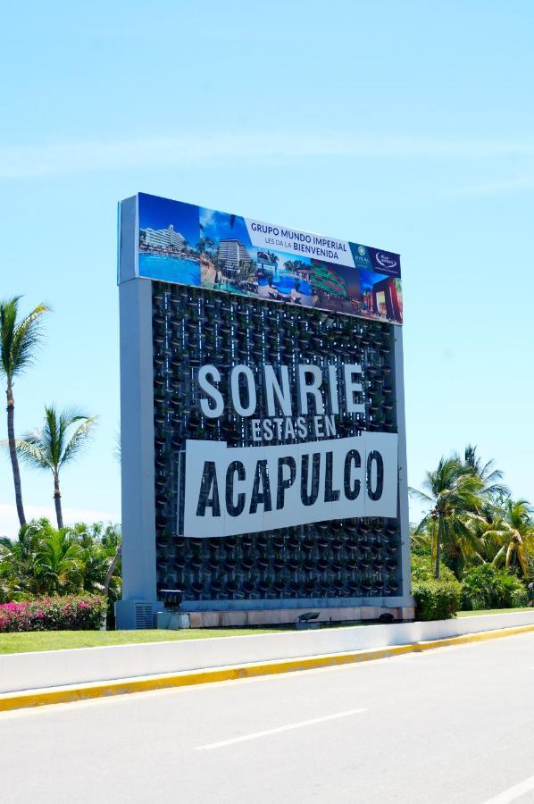 Penthouse Con Jacuzzi En Acapulco Diamante Apartment Luaran gambar
